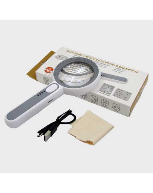 Лупа (65-6 кратн.+ 15-12 кратн.) NO.6516C