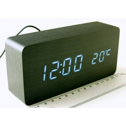 Часы-буд. электронные VST-862-6 (белые циф.)