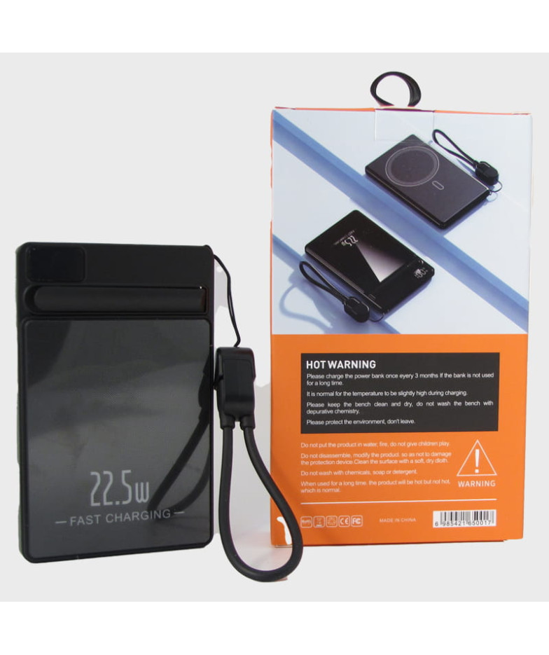 PowerBank J-959 Hoco беспроводная зарядка 20000mAh 22.5W индиканор заряда