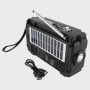 Радиоприёмник YG-777BTS 3 band , AUX, USB, TF, солнеч. бат., Bluetooth, POWER BANK, фонарь, динамо-зарядка, солнечная батарея