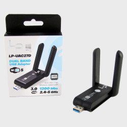 Адаптер USB-WiFi LP-UAC27D 1300Mbps USB3.0 2-х диапазонный