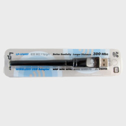 Адаптер USB-WiFi LP-UW07 (чип MKT7601) 300Mbps/2,4GHz