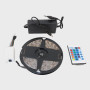 Светодиодная лента (разноцв.) №5050 RGB YD-1972-5 5м с блоком 12V 5A,  с пультом 