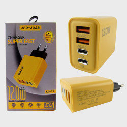 Сетевое зарядное устройство JY-2556 4USB QC3.0 120W