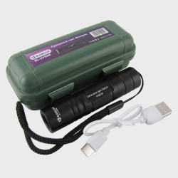 Фонарь светодиодный BL-UV59m  ультрафиолетовый (аккум., шнур TYPE-C) в пласт. коробке