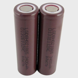 Аккумулятор 18650 3200-3400mA LG (по 2шт) промышленные коричневые