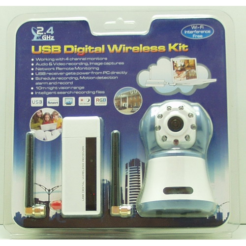 ВИДЕОкамера  цв. №2401 2,4G (бесп.) USB