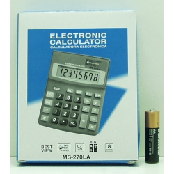 Калькулятор 270 (MS-270LA) 8 разр. сред.
