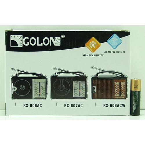 Схема радиоприемника golon rx 606ac