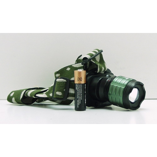 Фонарь головной (1 ярк.+ акк + ЗУ) 3р.10000W BL-6808 zoom
