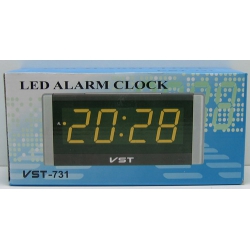 Часы-буд. электронные VST-731-5 (син. циф.)