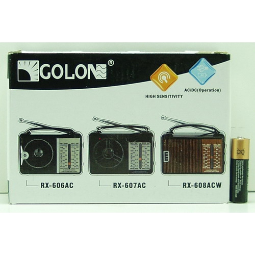 Схема радиоприемника golon rx 606ac